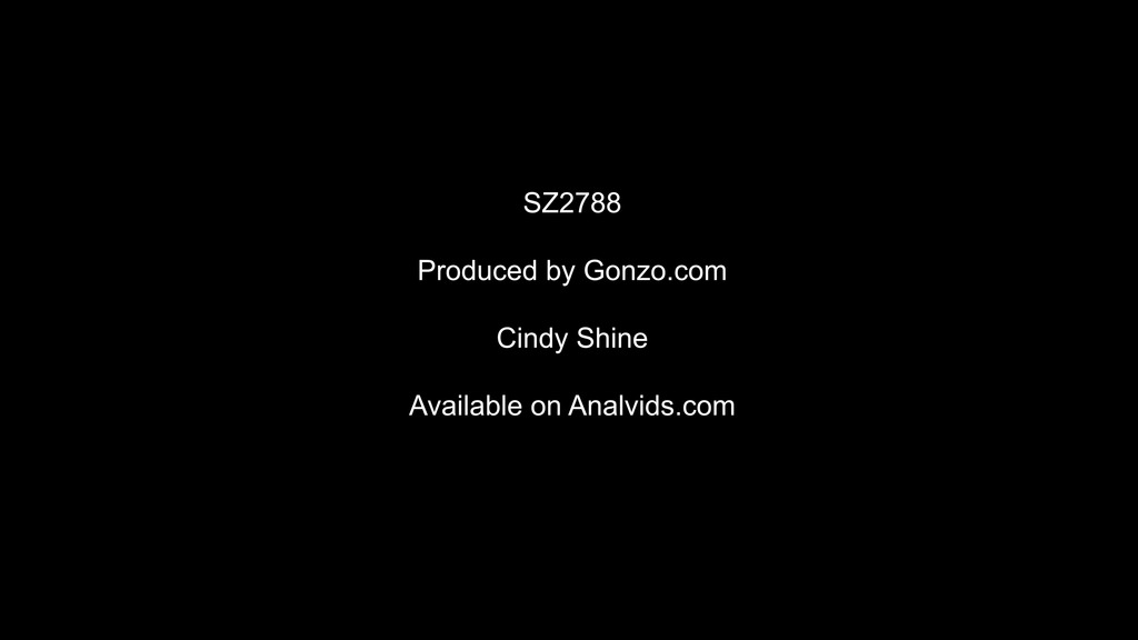 Cindy Shine's Anal 2021 Christmas with GONZO SZ2788