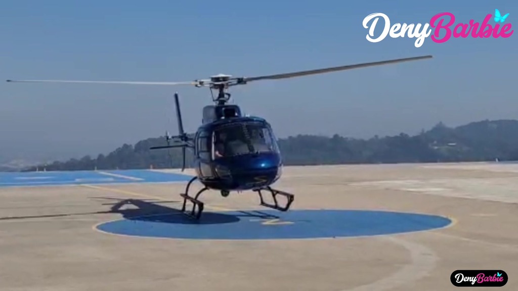 The milf won a helicopter ride but had to fuck the pilot!